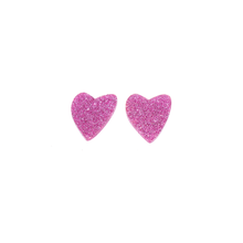Load image into Gallery viewer, PINK GLITTER HEART